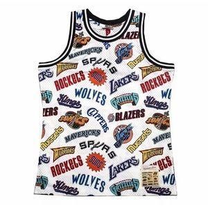 Mitchell & Ness All Over Western NBA Jersey Size S